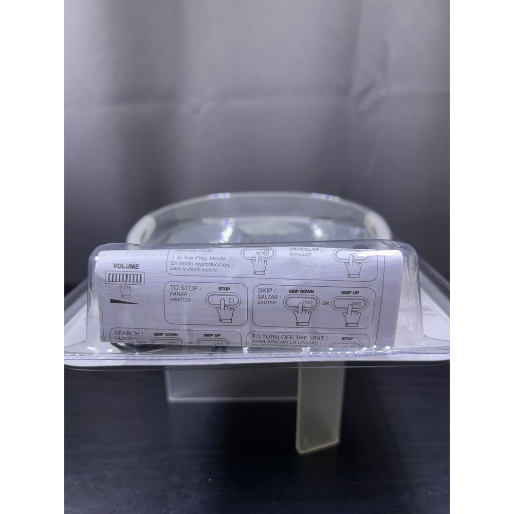GPX CDP1805 Portable CD Player White Gray NEW FACTORY SEALED! CD/CDR/CDRW Player - Picture 6 of 8